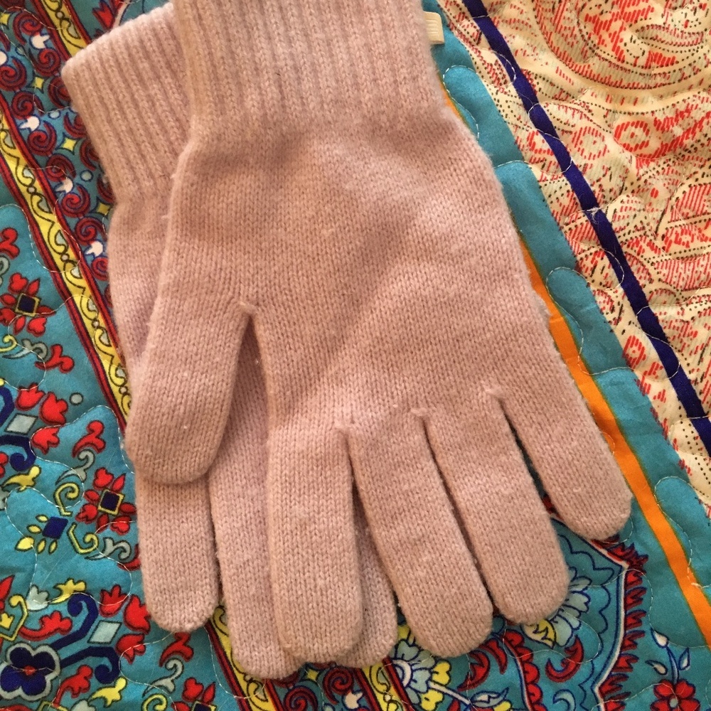 Women’s Lt Purple Cashmere Gloves One Size from Korea